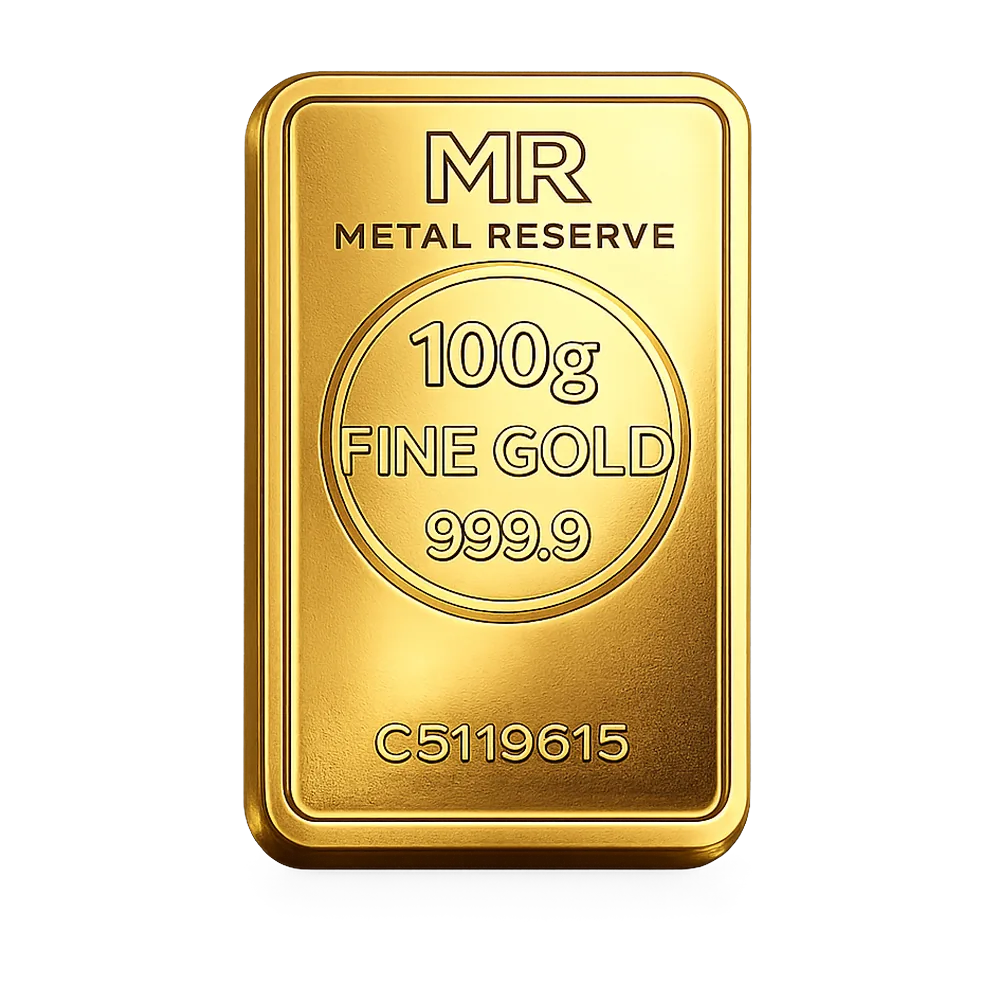 100 g Goldbarren LBMA