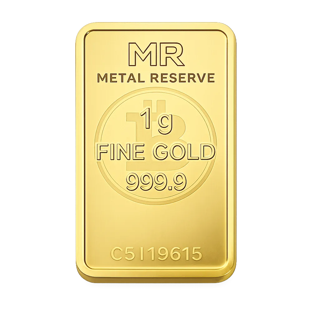 1 g Goldbarren LBMA
